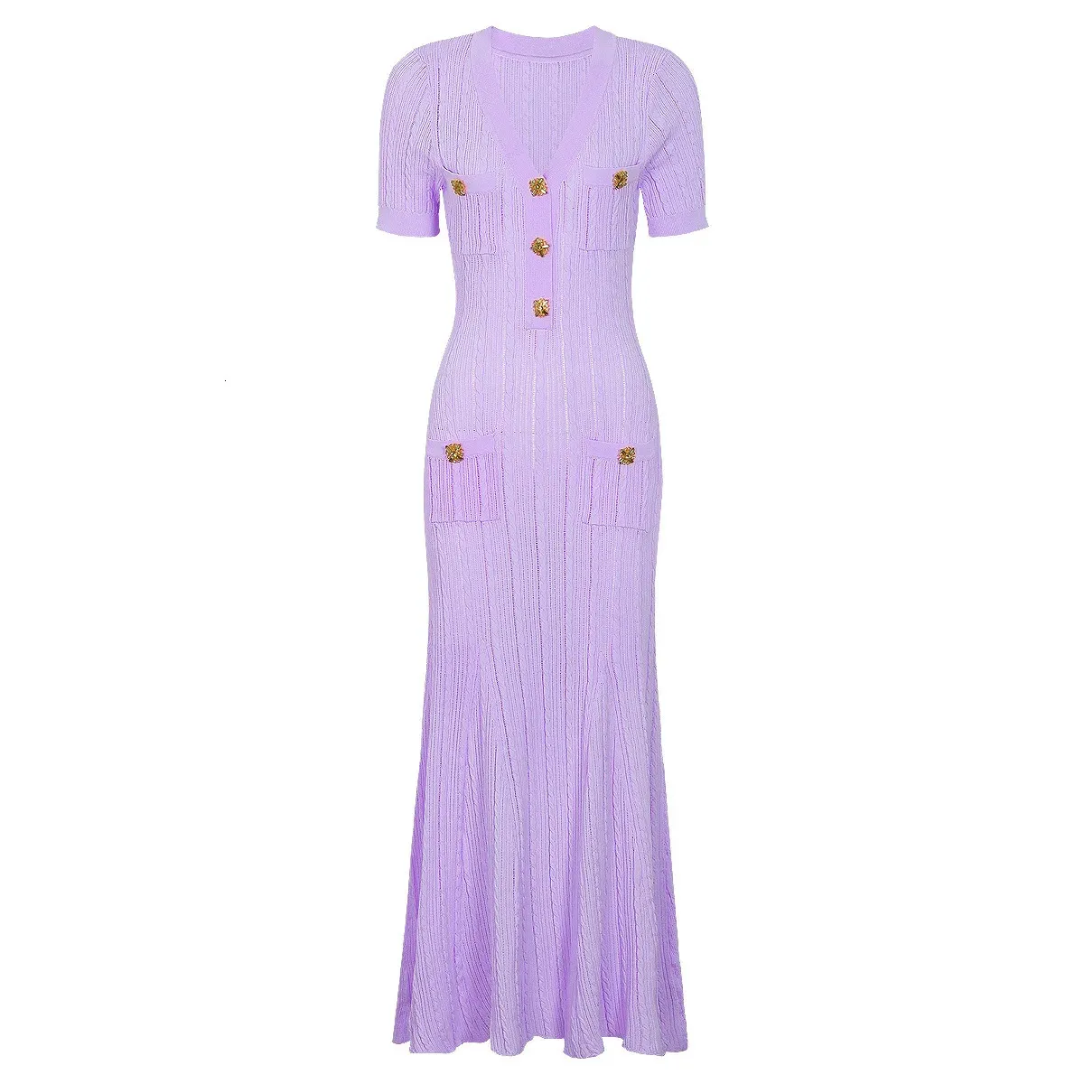 ZJYT Elegant Knitted Long Blue Maxi Dress For Women ... From Cong00, Rs.8,703.73