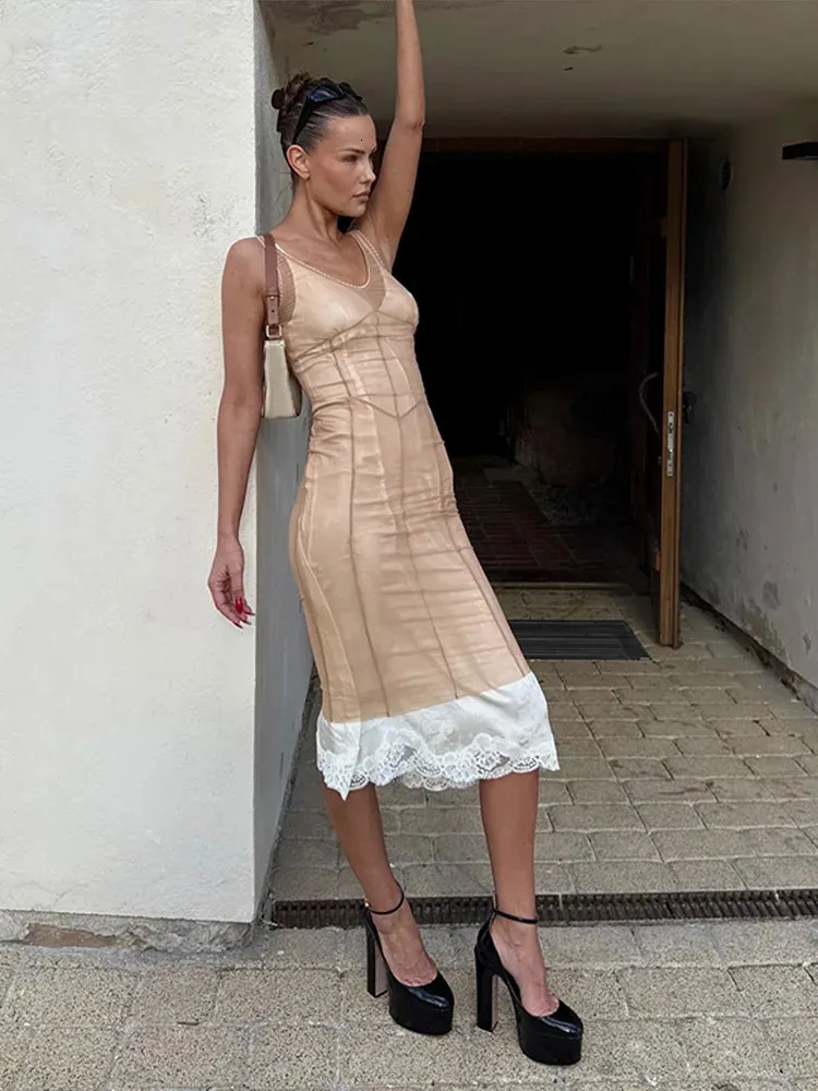 sheer mesh overlay dress This Embroidered $20 Dress Looks Way More Expensive Than It Is