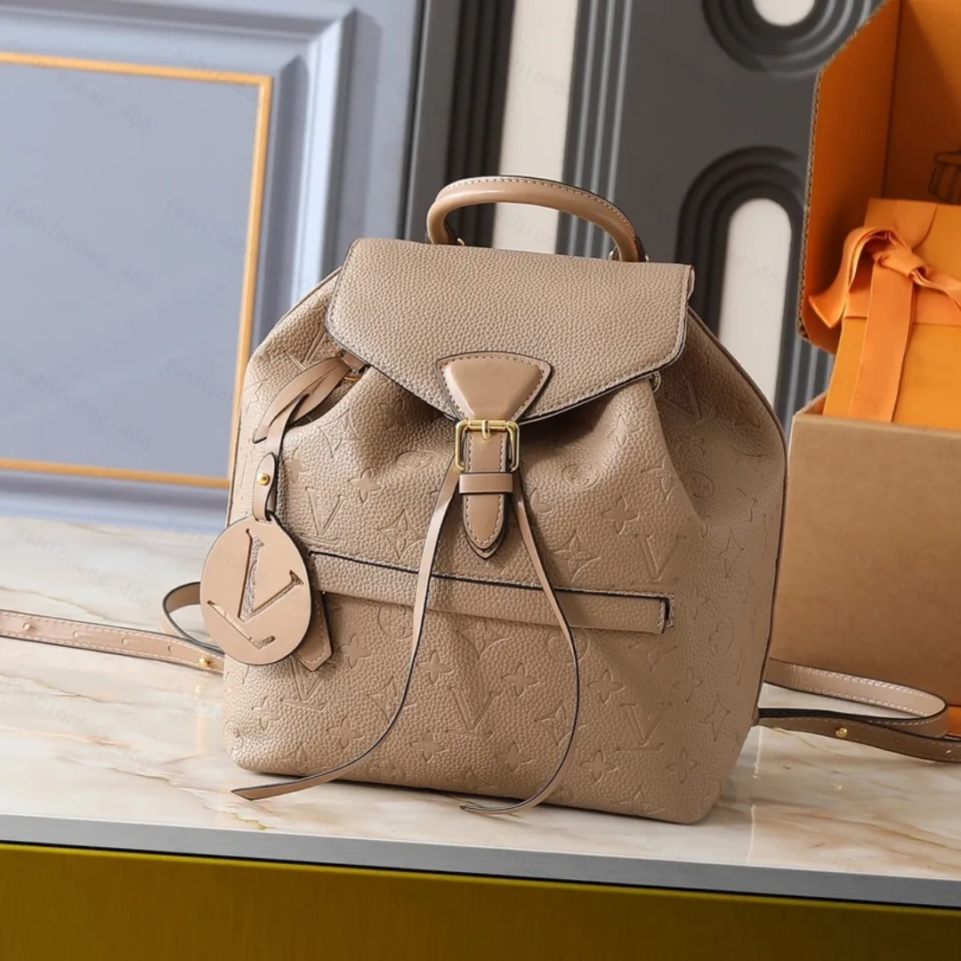 designer womens leather backpacks CLUCI Backpack Purse Anti-theft Large Fashion Travel Bag Ladies Shoulder Bags, Brown 1 main compartments and 2 small zipper pockets Designer Leather Away Backpack For