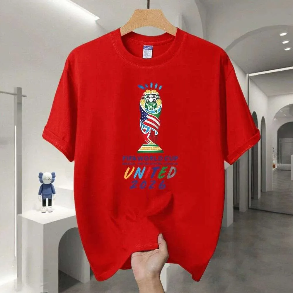 2026 アメリカ カナダ メキシコ ワールドカップ ピュアコットン 半袖