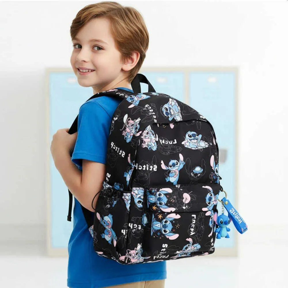 anime kid backpack Demon Slayer Kimetsu No Yaiba Zenitsu School Bag Cosplay Kids CRAZE approx.21 One Piece Luffy Boys Backpack