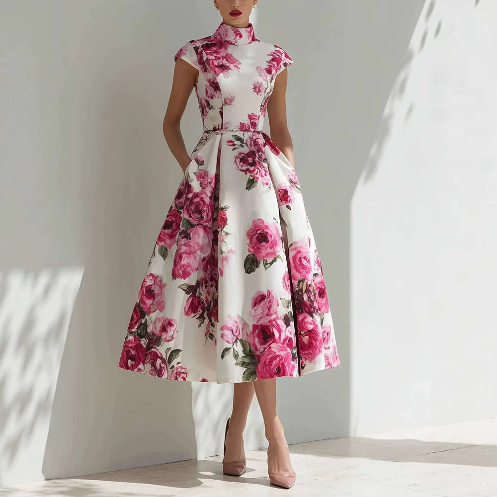 denim shirt floral dress Embroidered M Happy Shopping! last-chance-CN Size:50R/44W Badgley Mischka Sc3904 Ombre