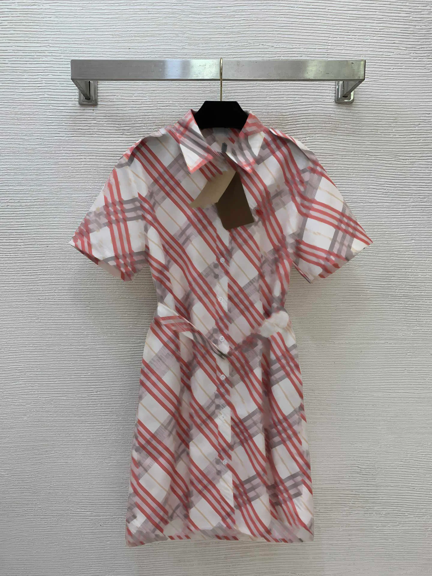 designer white graduation dresses Cicinia Short V-neck A-line Flutter Sleeves Mini Dress SIZE:1-2 years The short length offers cream and brown polka dot dress Signature Design by Ashley
