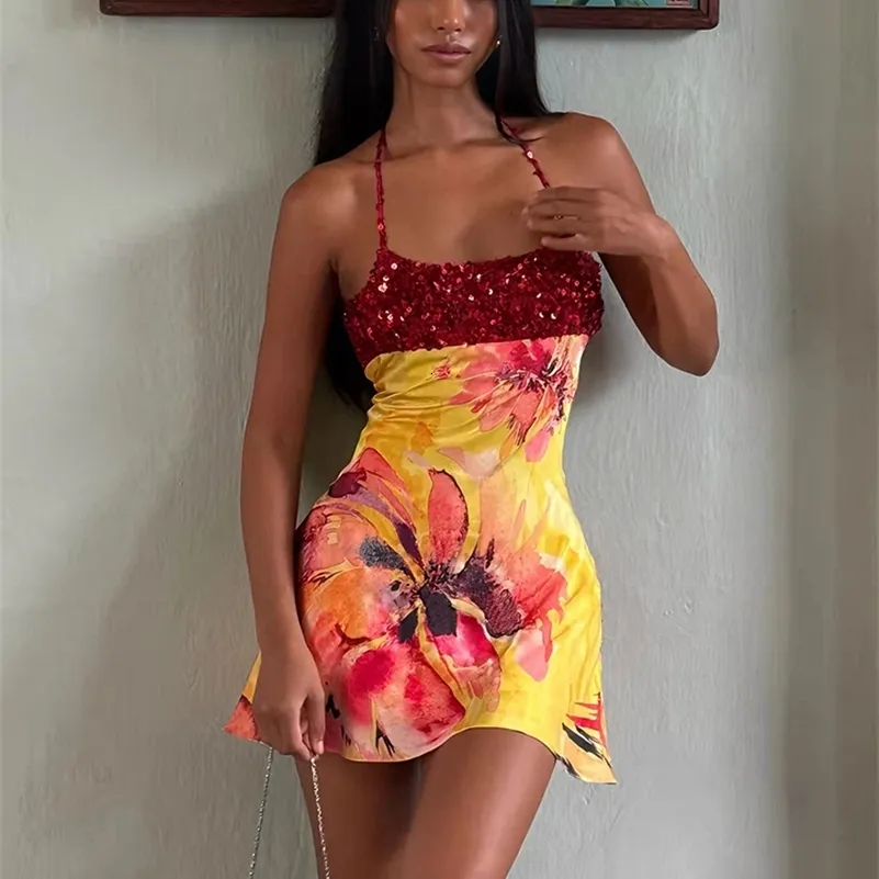 floral print backless bodycon dress Off Shoulder Floral Print Backless Bodycon Dress, BlueFloral / XS