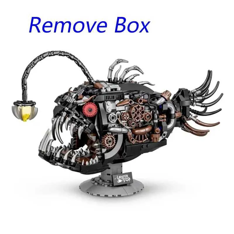 Mechanical Lantern Fish Building Sets Ocean Animal... From Lianwu08 ...