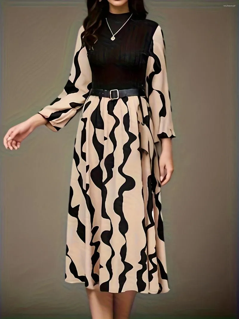 amazon womens long sleeve dresses European And American Printed Long Sleeve Statement... From Verybeautygirl,  Rs.2,279.19 In Bulk