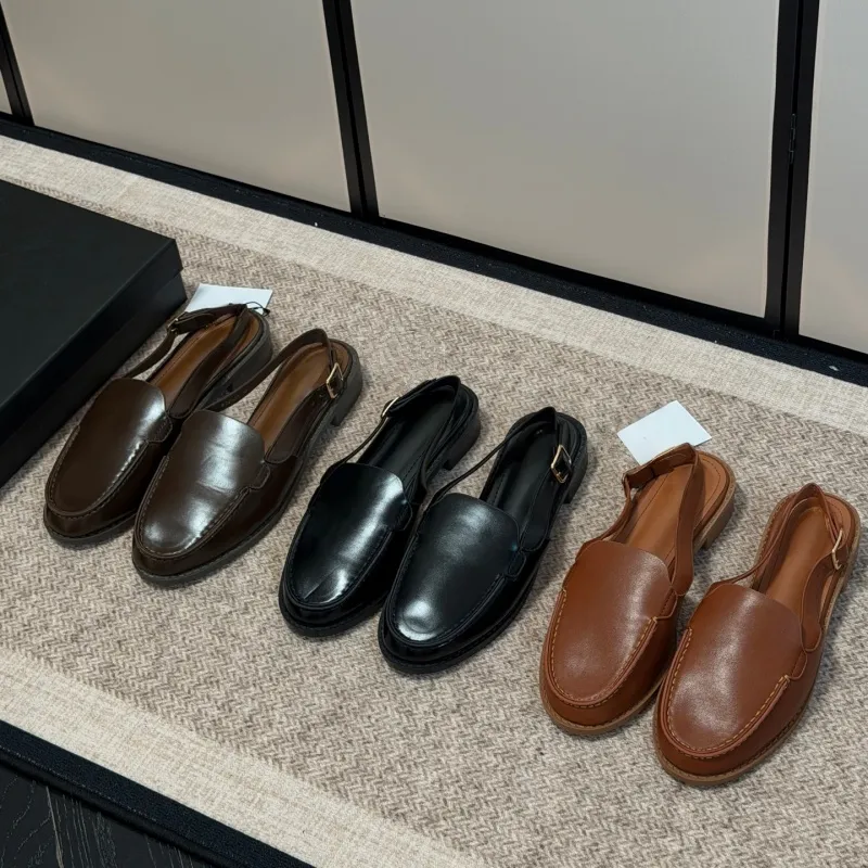 formal dress shoes flats Wholesale Designer Leather Slingback Real Leather Loafers With... At Only Rs.3,814.95 San Antonio