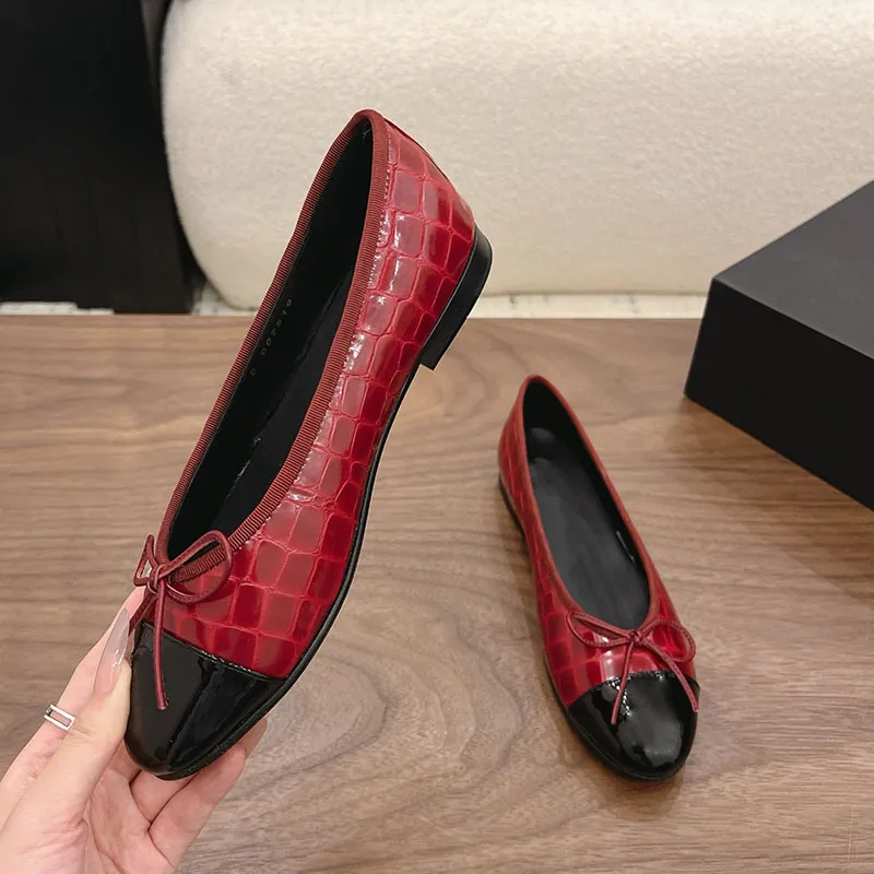 burgundy flat dress shoes Thursday Boot Company Women's Red Leather Feliz Size 10