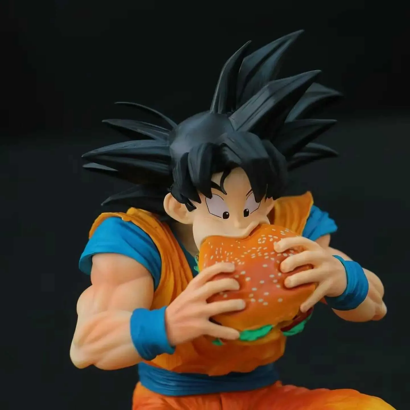 JT GK Goku Vegeta Eating Burger Anime Ball Park From