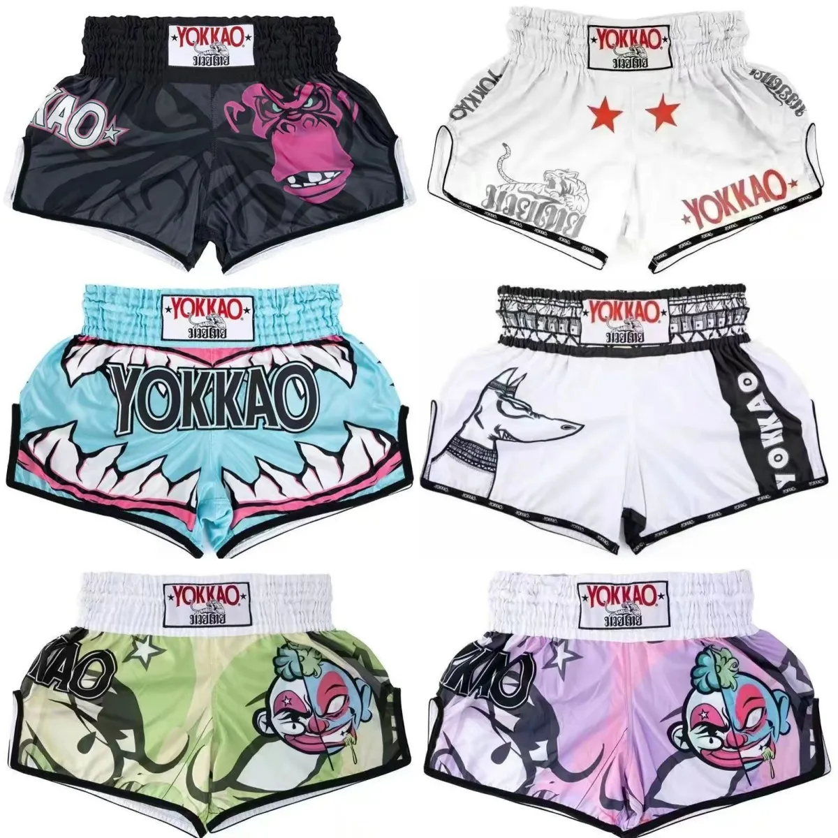 2026 Muay Thai Shorts YOKKAO Fighting Fitness Sanda From