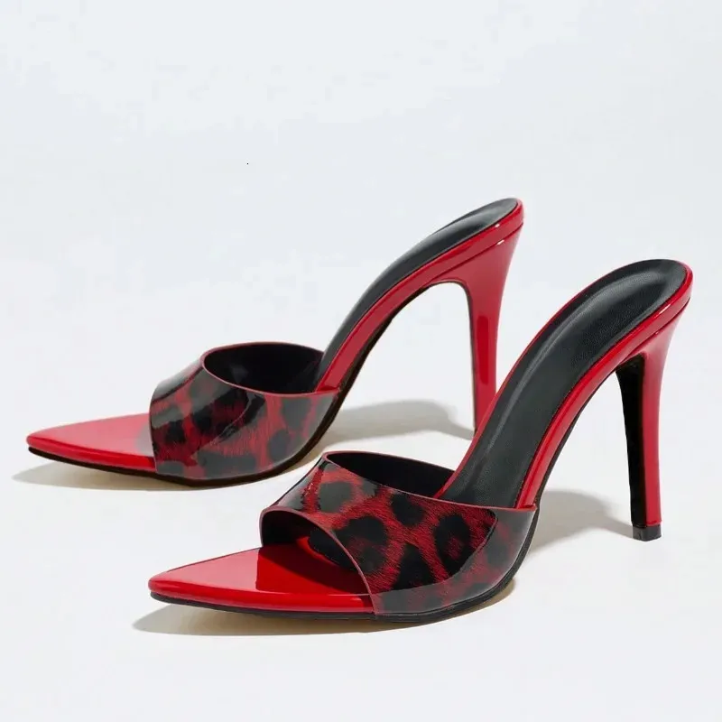 leopard dress red shoes RED AND LEOPARD
