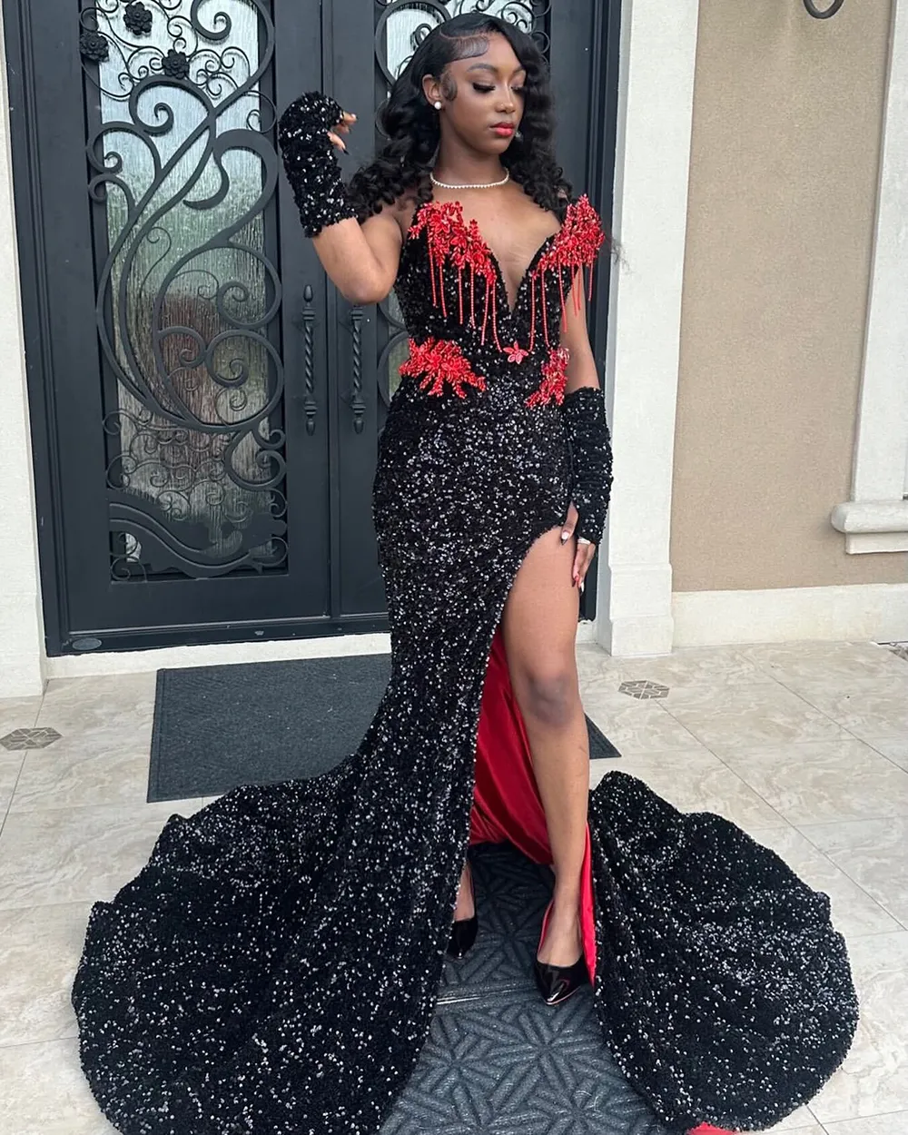 girl black prom dress fight Stunning Prom Dresses for Black Girl Magic