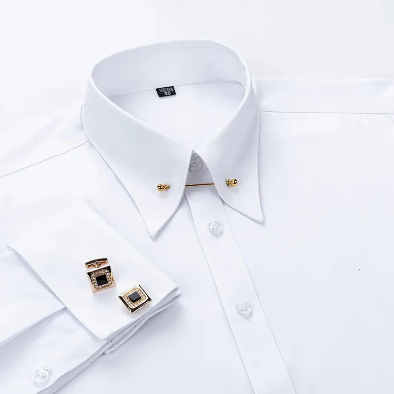 dress shirts cufflinks mens How to put on cufflinks Stepbystep