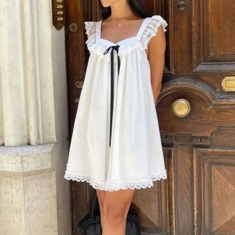 cute ribbon dress Girls Lala & Erina Multi Color Ribbon Puff Sleeve Flower Girl Dress 2-12 Ivory / 8