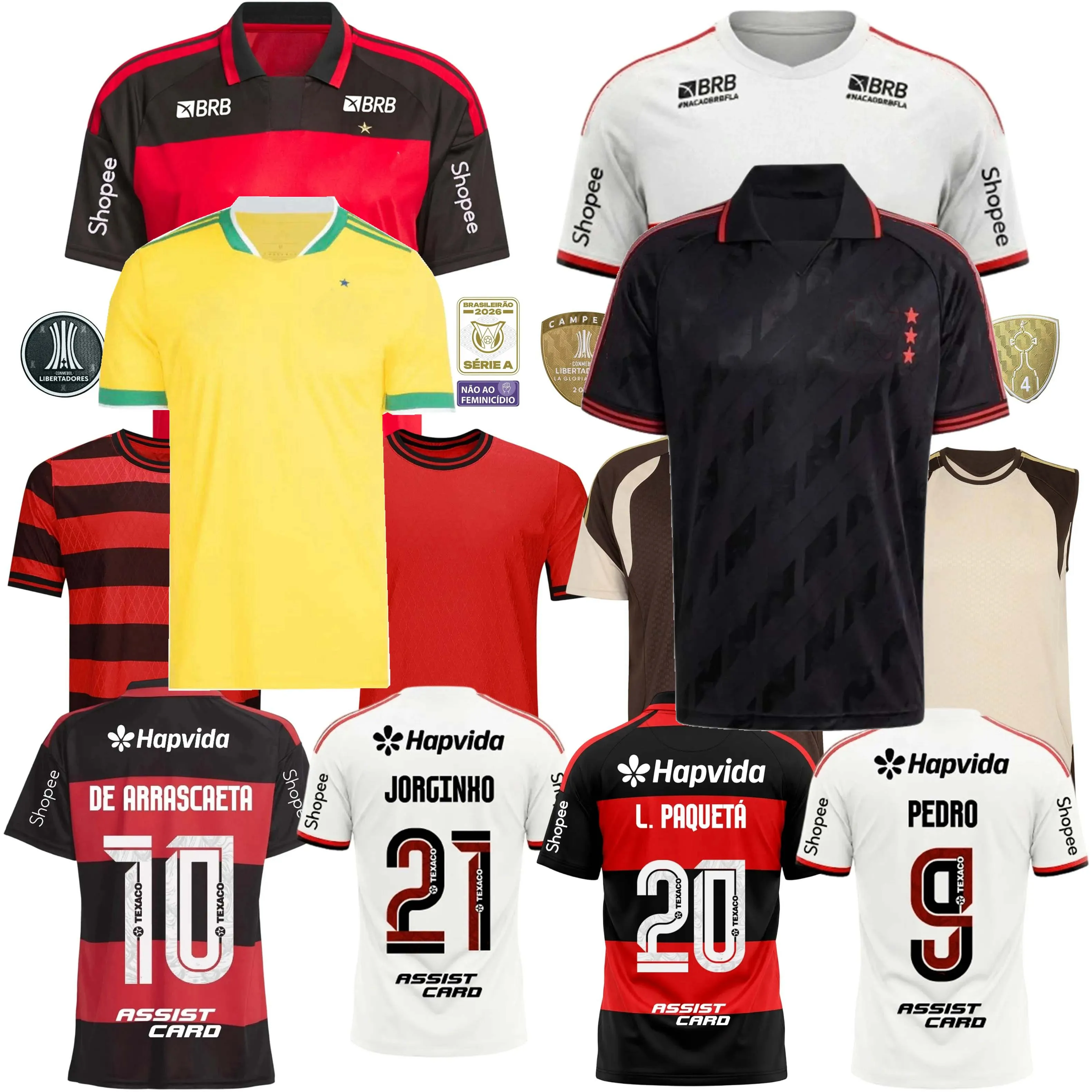 CR Flamengo Soccer Jerseys 2025 2027 Player Shirts From