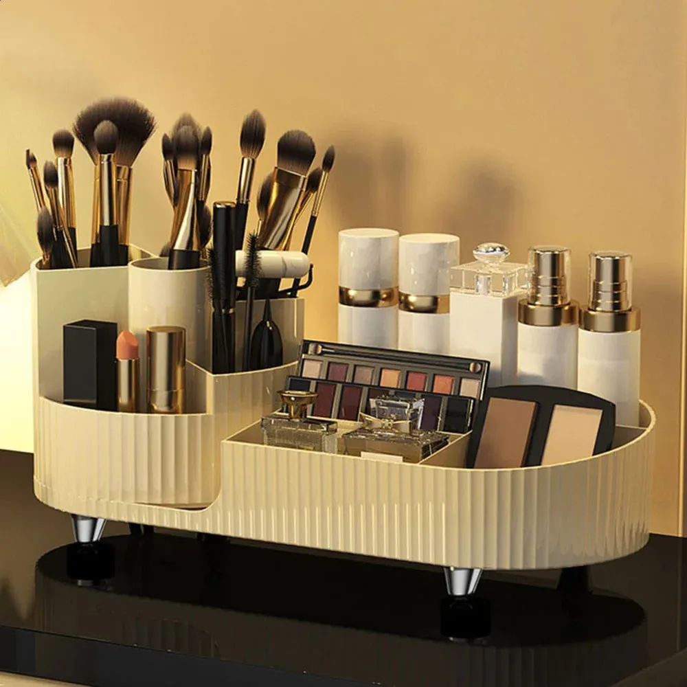 Rotating Base Cosmetic Kitchen Utensil Rack With From Ukeastore
