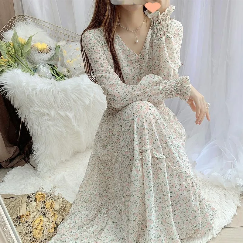 floral chiffon luxury dress Rialto Floral Chiffon Maxi Dress- Women's Designer Luxury Dresses
