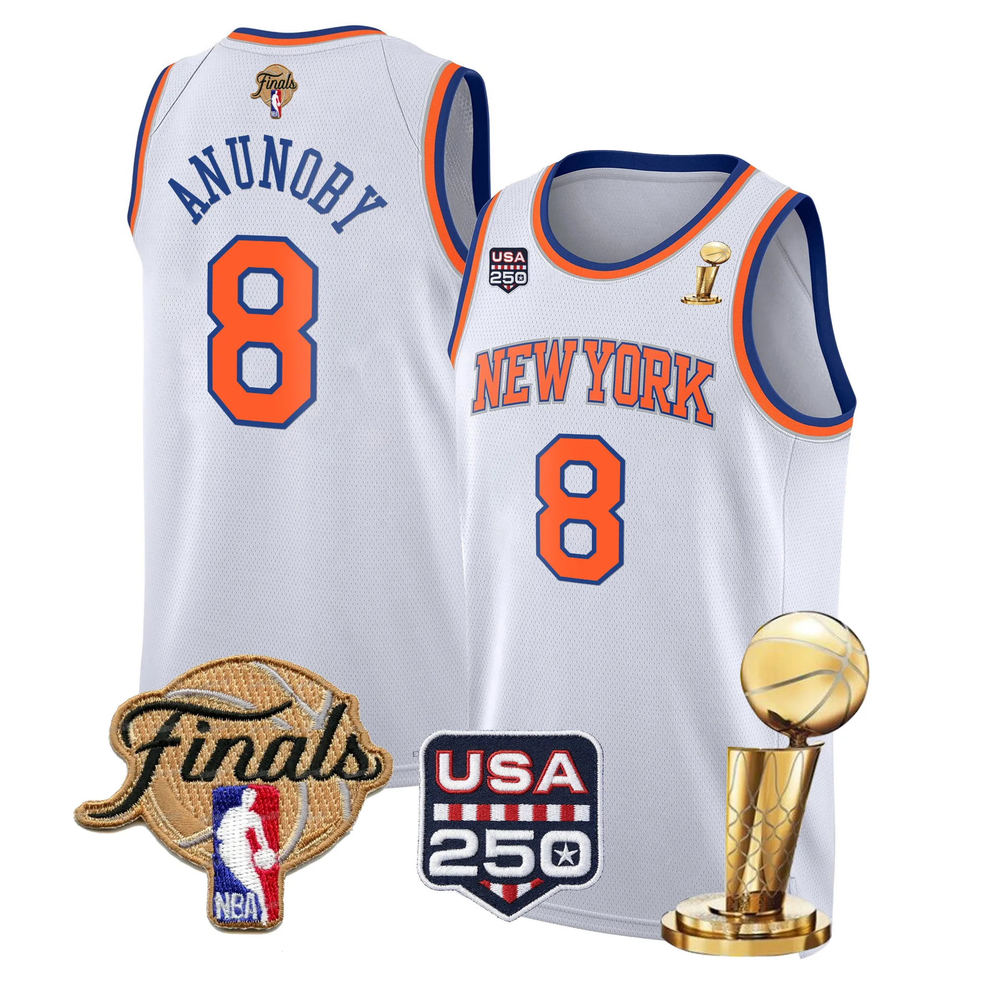 NewYork Knicks 2026 Finals Champion USA250 Basketball From