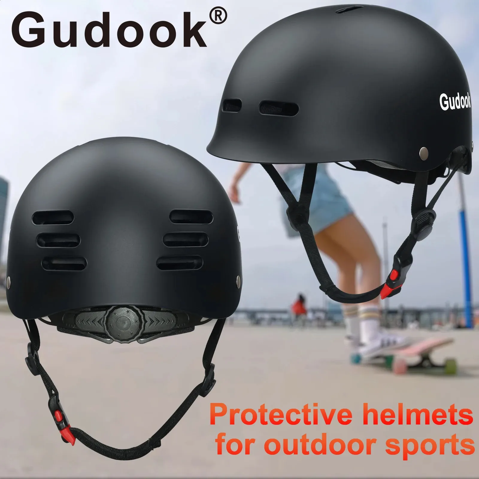64 cm bike helmet ILM with USB Rechargeable LED Front and Back Light Model E3-10L ensuring you are clearly seen in low 64cm Bike Helmet - Super