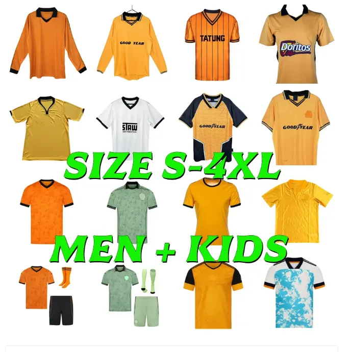 25 26 ウルバーハンプトーンズ ウルブズ サッカーユニフォーム 2025