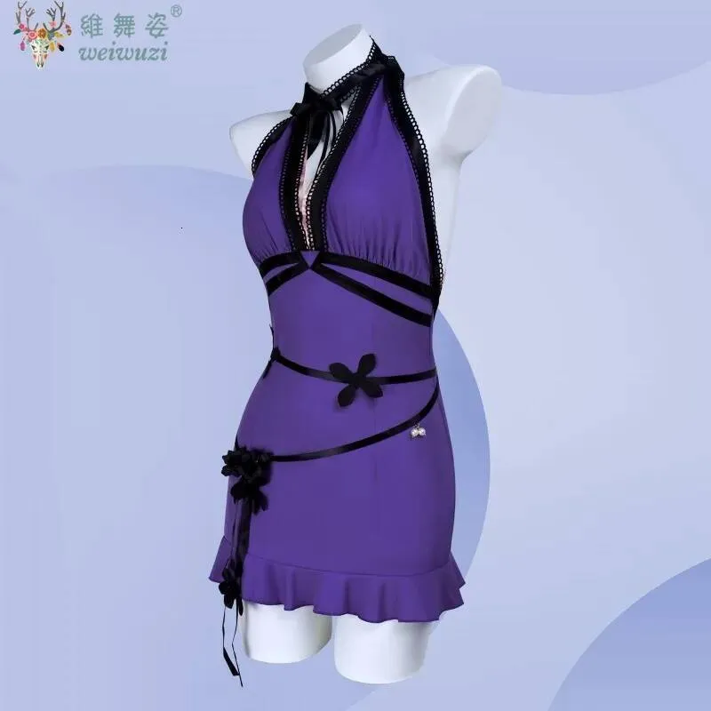 tifa purple dress cosplay Final Fantasy VII Remake Tifa Lockhart Purple Dress Cosplay Costume