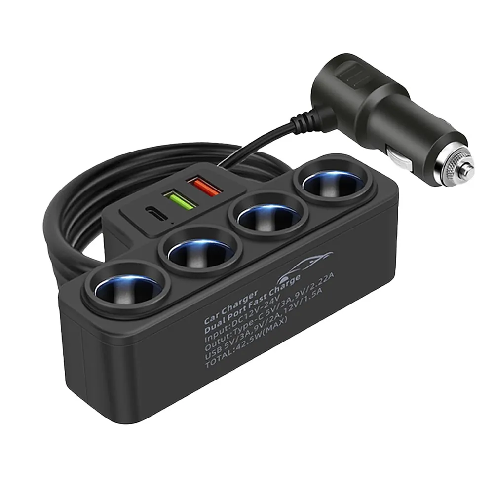12v 120w cigarette lighter Car DC Power Socket Plug Outlet Lighter Socket Plug about 6.34.73.1cm 13 Car 120W 12V Cigarette Lighter