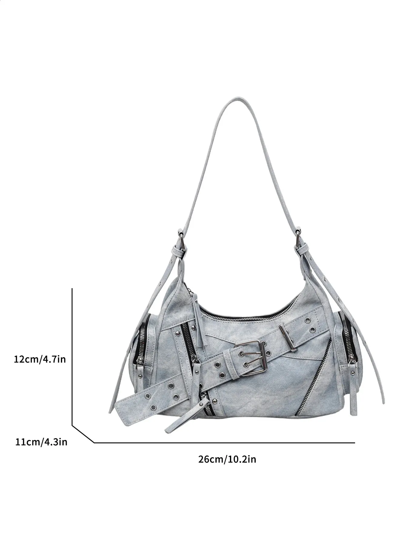 PU Leather Gothic Rivet Womens Y2k Punk Vintage From