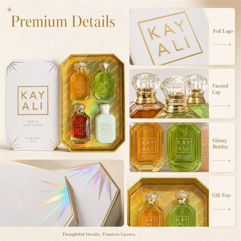 30ml*4 Perfume Set Long Lasting Luxury Unisex... From 14,53 ...