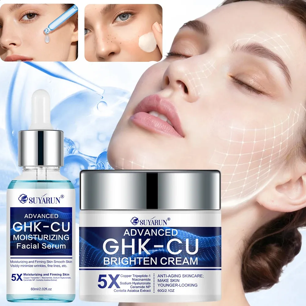 ghk cu cream for loose skin GHK-Cu Copper Peptide Face - Anti-Wrinkle, Anti-Aging Repair & Firming 2400mg GHK GHK-Cu Copper Peptide Face Cream,