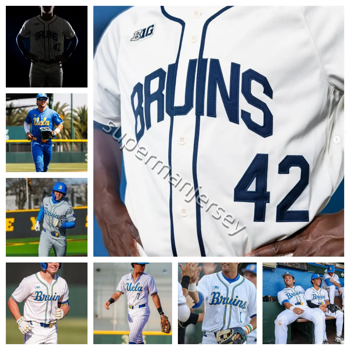 2025 26 UCLA Bruins Baseball Jersey Cholowsky From