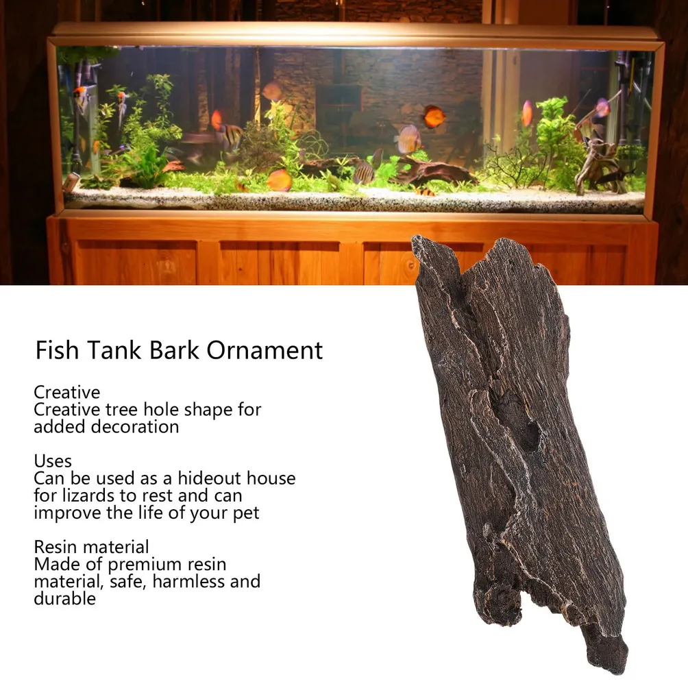 fish tank accessories free shipping Aquarium Decorations Set, Decor with Artificial Plants and Resin Ornaments, Betta Fish Tank for Small Tanks, Soft Safe Plastic Plants with Hideout Cave Décor(Ornaments set #2) have beautiful and unique patterns Clearance Sale! - Aquarium &