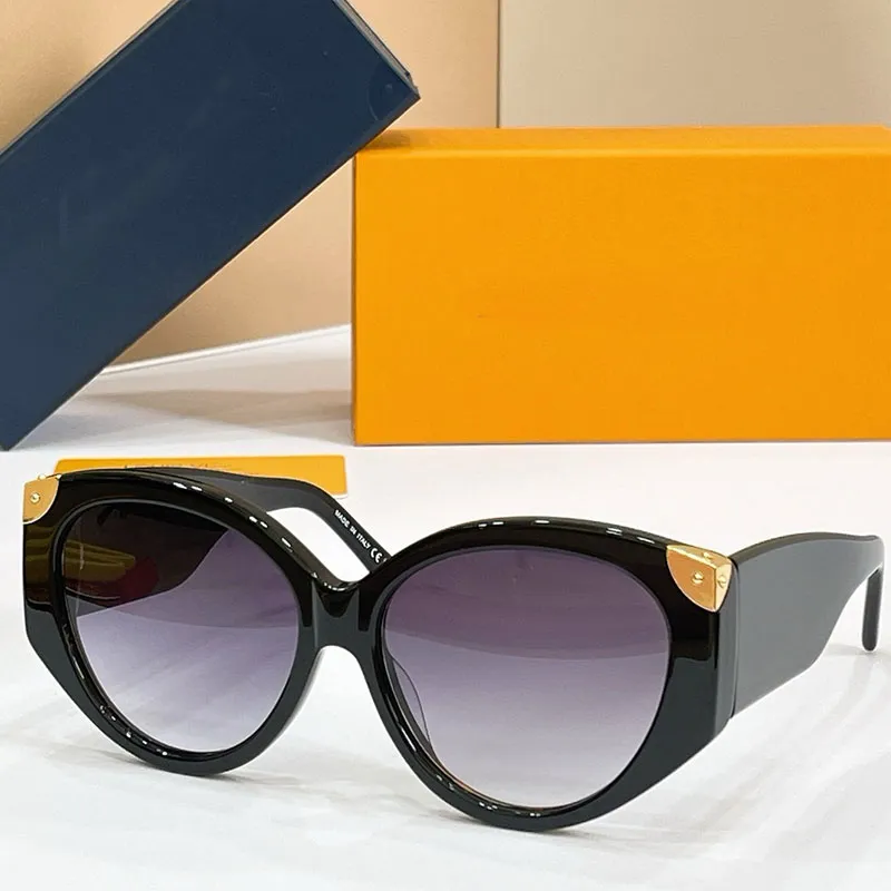 Oversized Cat Eye Oval Sunglasses Women Acetate Frame  display picture 1