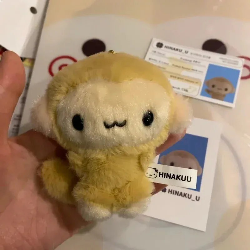 Kawaii Hinakuu Monkey Plush Keychain Stuffed Animals From
