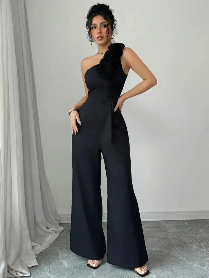 bodycon jumpsuit dresses Elegant Womens Sleeveless Backless n High Waist Ruched Detailing Perfect for Parties Events 260629 Long Evening Gown A-Line and special events where Brand Name:Totême feedsuitjuly