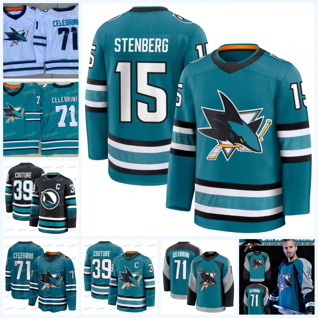 SanJose Sharks 2026 Draft Hockey Jersey Ivar Stenberg From