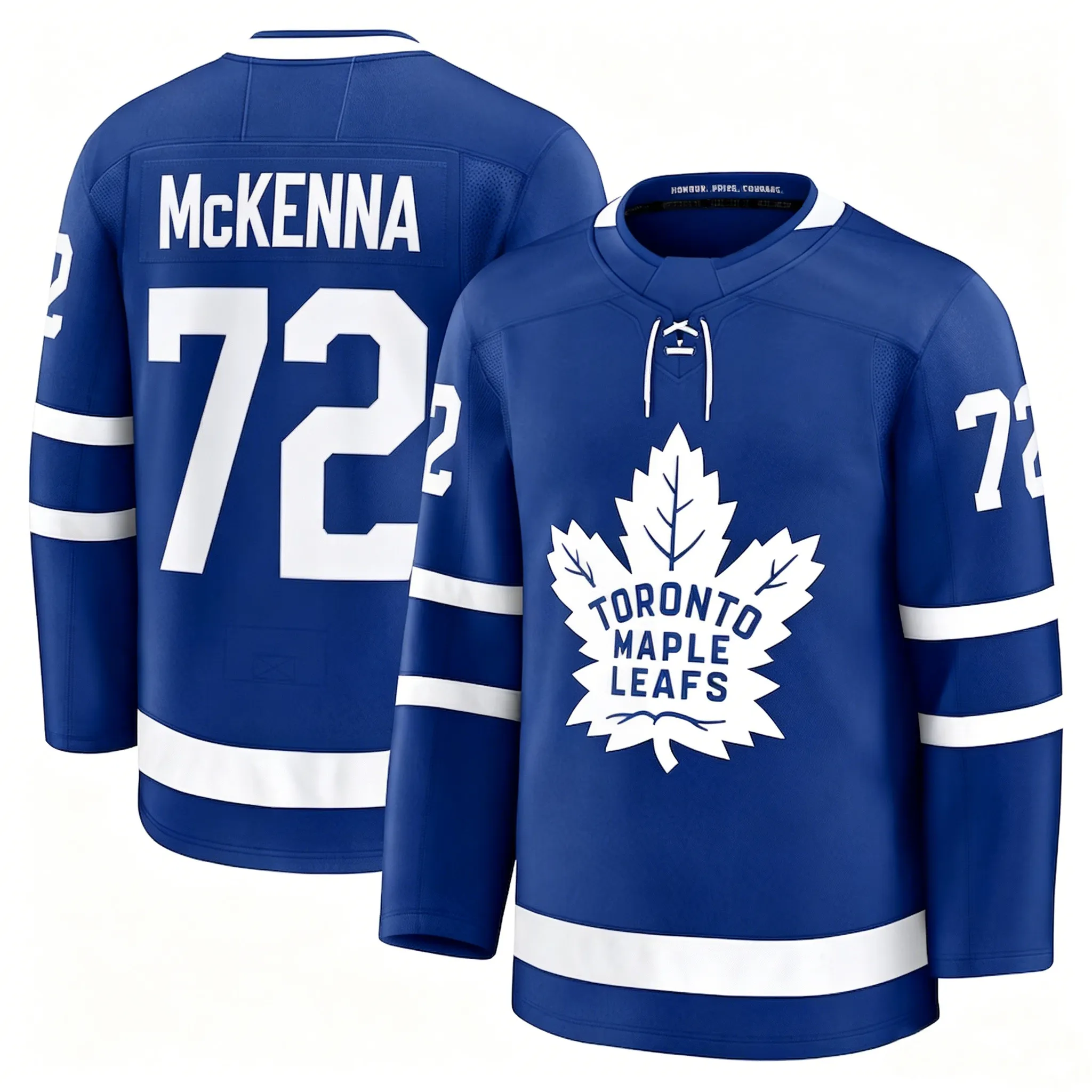 【PRO PLAYER】NHL トロントメープルリーフス ゲームシャツA3264 Gavin McKenna Maple Leafs 2026 Draft Jersey William From