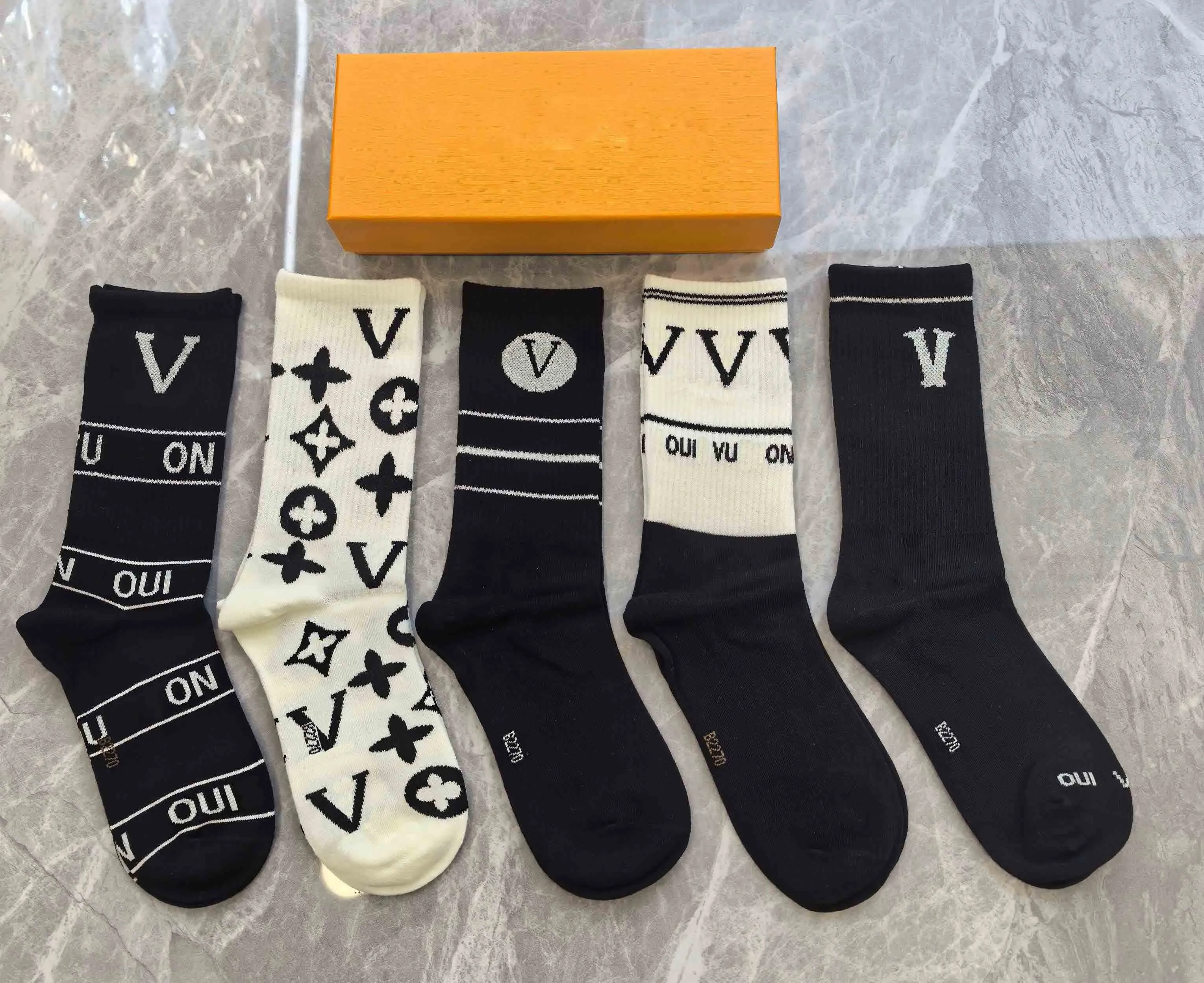 Luxury Mens Socks High Quality Cotton Dress... From Hao0220, Rs.1,946.11