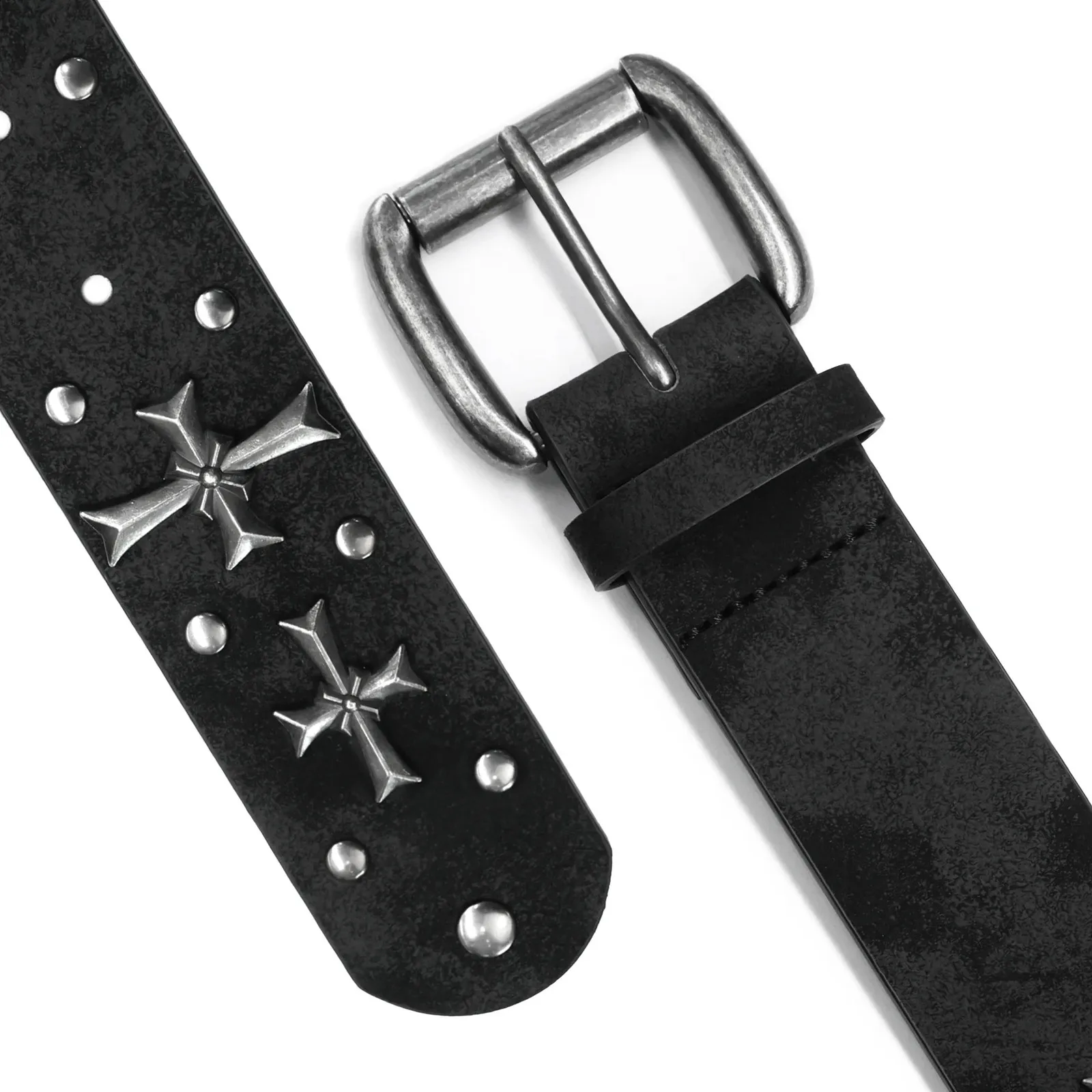 Studded Belt Women Y2K Belt Metal Punk Rock Style... From  display picture 2