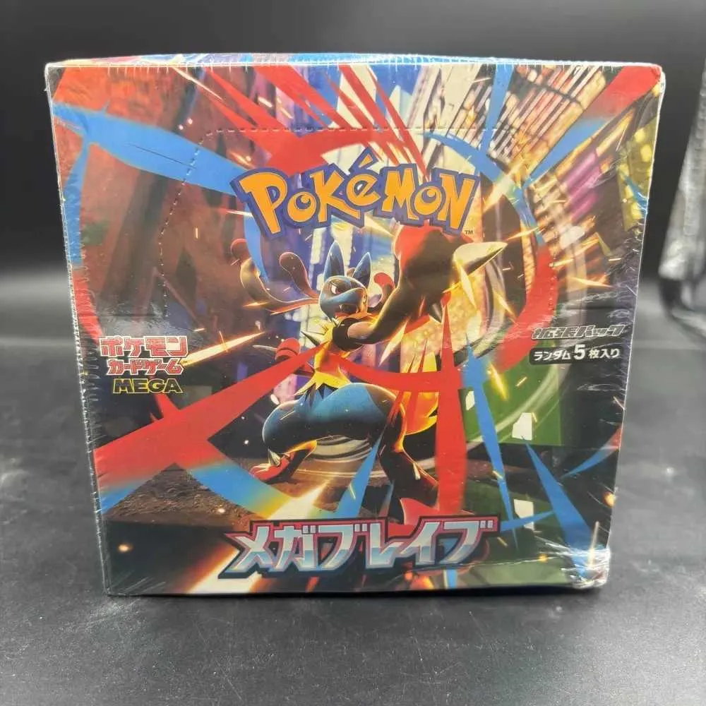 mega lucario japanese booster box Pokemon Card Game Deck Shield Protect your Pokemon cards with the Pokemon TCG Pokmon TCG Mega Brave Japanese