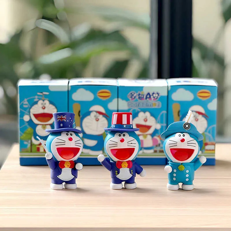 Doraemon Colring Doraemon Travel Figurine Desktop Ornament, Blue... From Misihan05, $6. ...