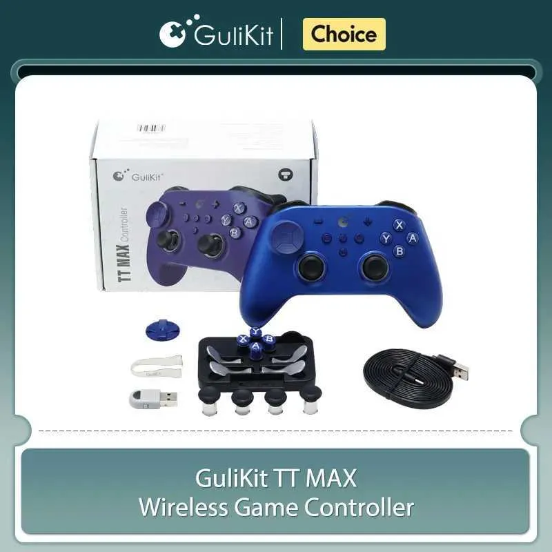 Variable Tension Control GuliKit TT MAX Wireless Game Controller For Switch... Game Controllers ...
