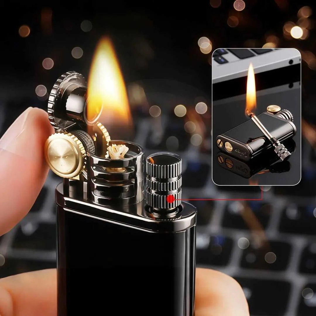 Retro Perm CHIEF Retro Metal Lighter, Permanent Match, Advanced... From Wickerd ...