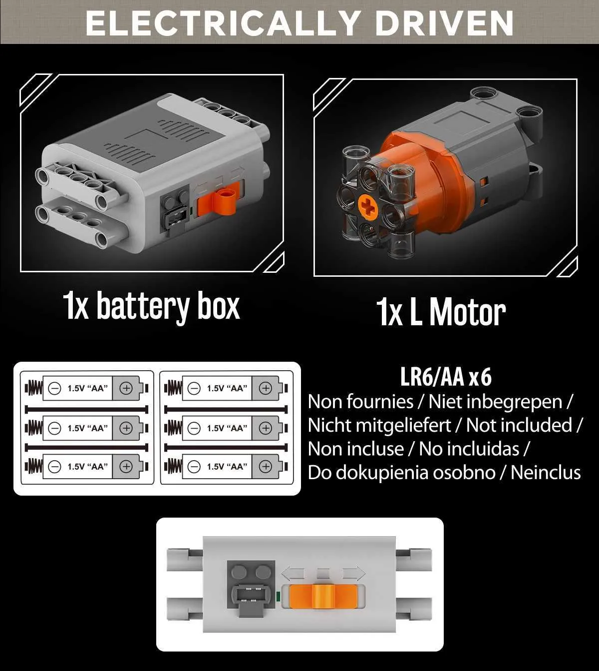 Motorized V8 Engine Brick Building Blocks,... From Homv02, $18.63 ...