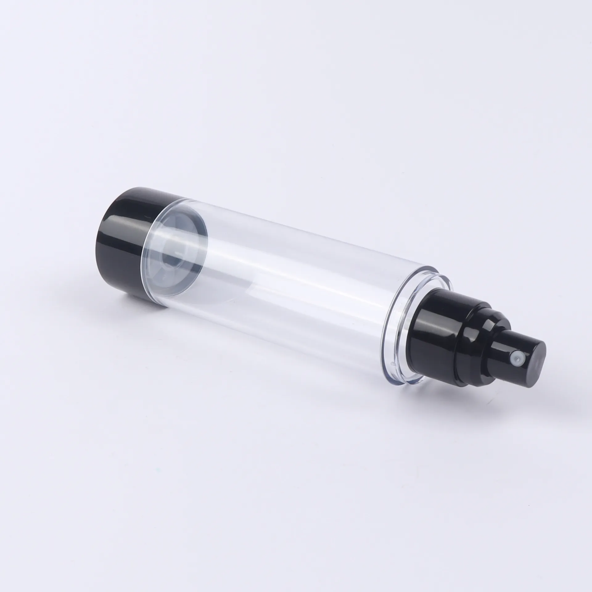 Atomization Mask 120ml Black Airless Pump Dispenser Bottle ... Packaging Bottles ...