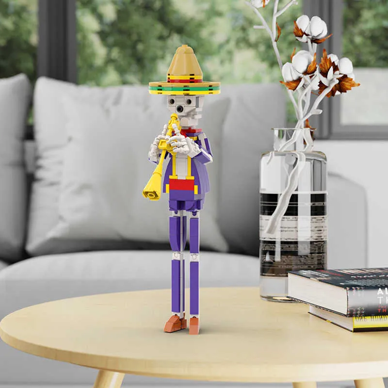 Day Of The Dead Combo Band Puzzle Building Blocks... Blocks | DHgate.Com