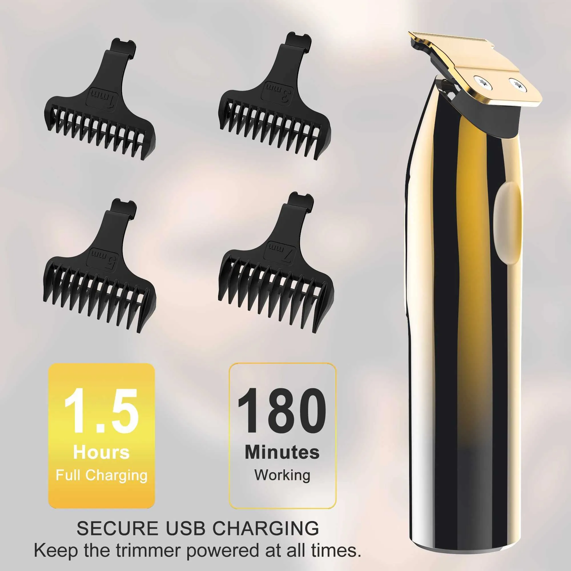 Men Shaver Machine Electric Rechargeable Shaver For Men, Powerful Hair... Hair Trimmers ...