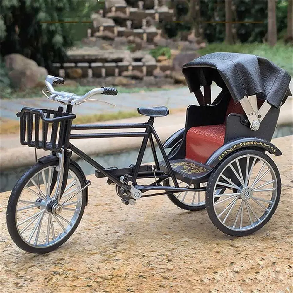Vintage Diecast Metal Classic Tricycle Model, Alloy... From Common ...