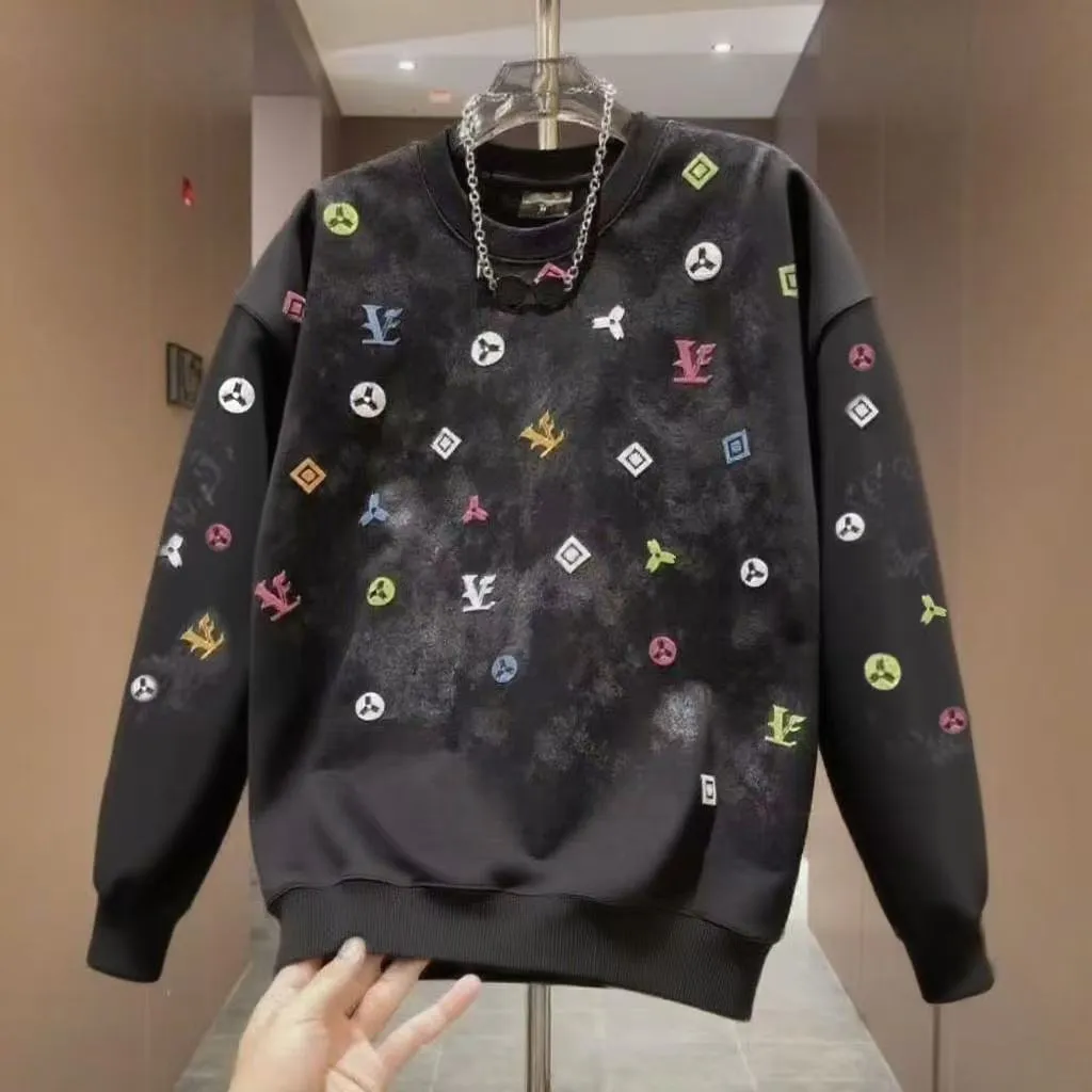 Purple Gum Rappers French Terry Cotton Blend Men's Crewneck Floral... Men's Sweatshirt ...