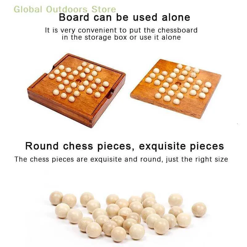 Europe Board Single Chess Peg Solitaire Diamond... Board Games | DHgate