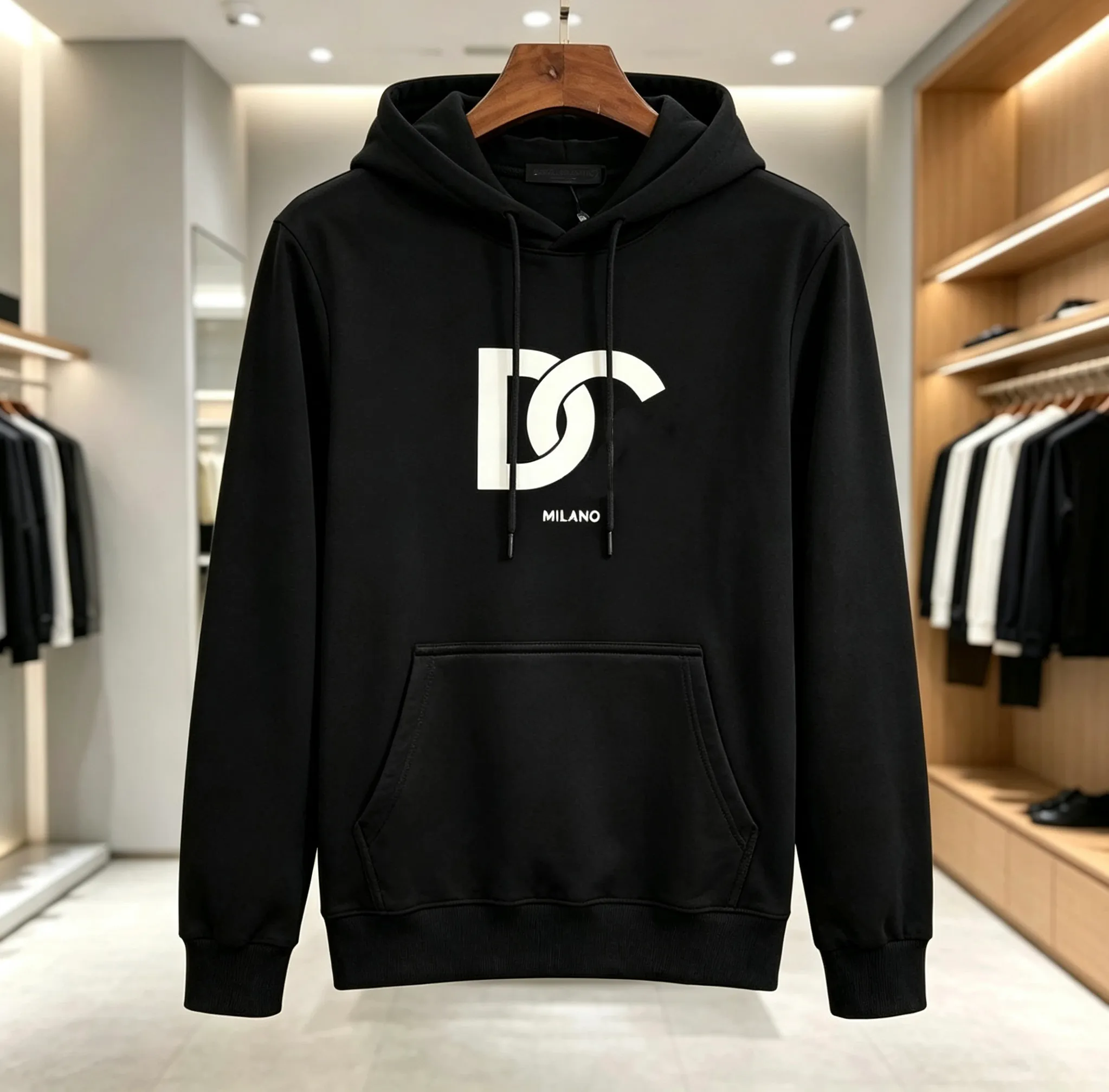 Designer Men's Hooded Dsquared2 Sweatshirt With... Men's Sweatshirt ...